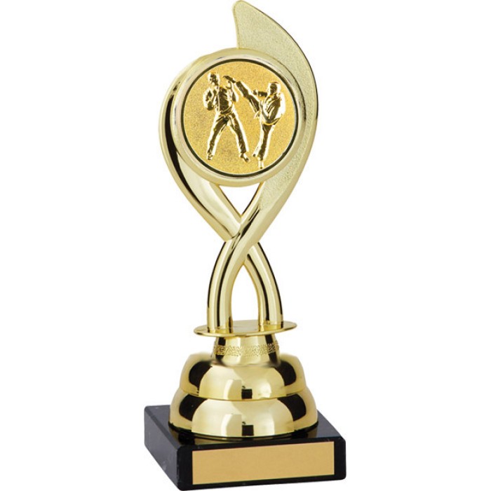  8'' MARTIAL ARTS PLASTIC  TROPHY 